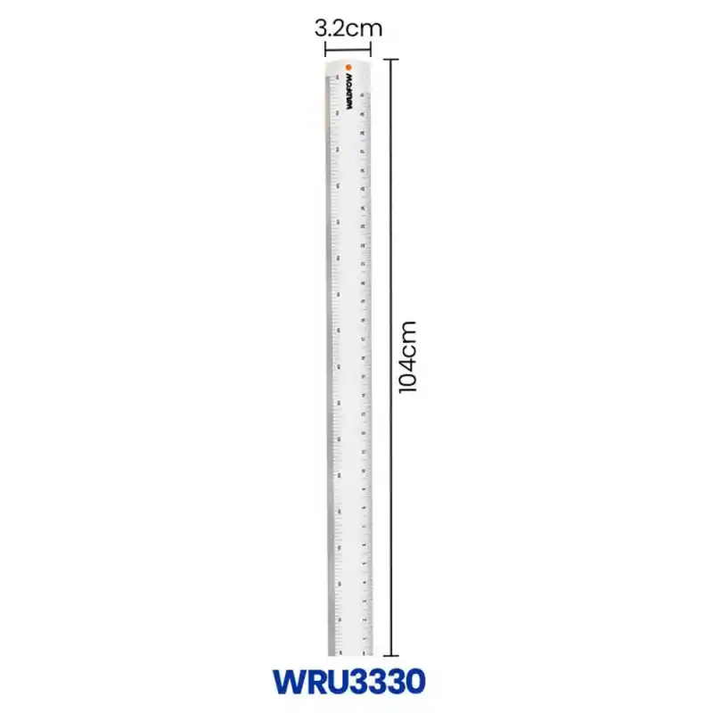 Wadfow WSR3330 Paslanmaz Çelik Çetvel 1000mm