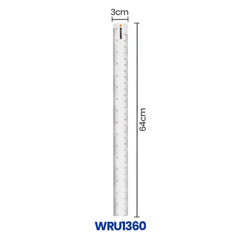 Wadfow WRU1360 Paslanmaz Çelik Çetvel 600mm
