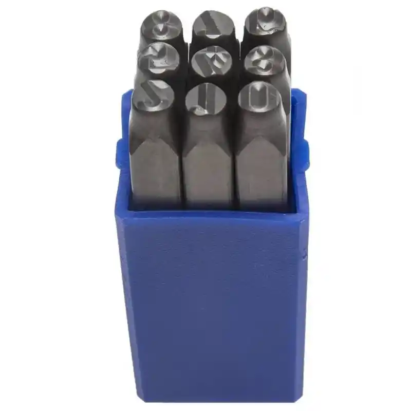 Wadfow WCC9593 Rakam Zımba Seti 9 Parça 6 mm