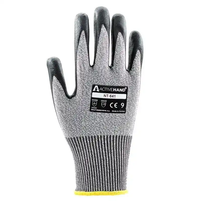 Activehand NT 641 Köpük Nitril Kaplı Kesilme Dirençli İş Eldiveni No:10