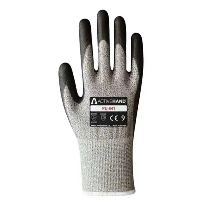Activehand PU 641 Poliüretan Kaplı Kesime Dirençli İş Eldiveni No:10