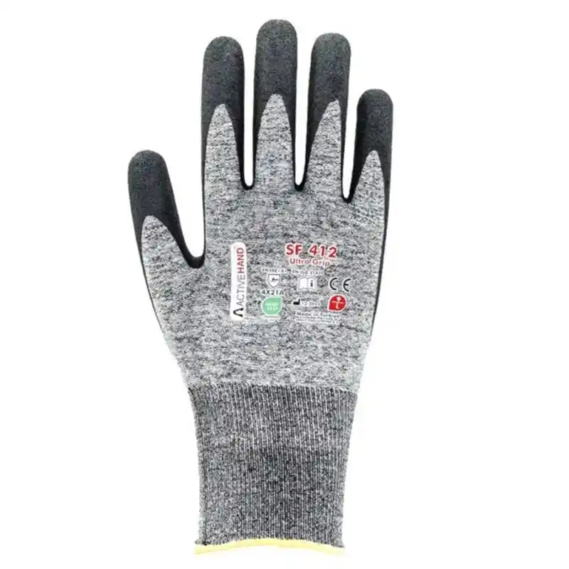 Activehand SF 412 Sandy Finish Köpük Nitril İş Eldiveni No:10