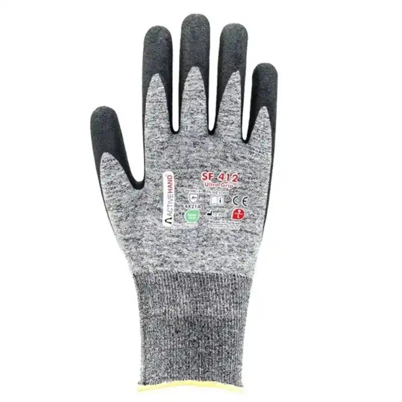 Activehand SF 412 Sandy Finish Köpük Nitril İş Eldiveni No:9