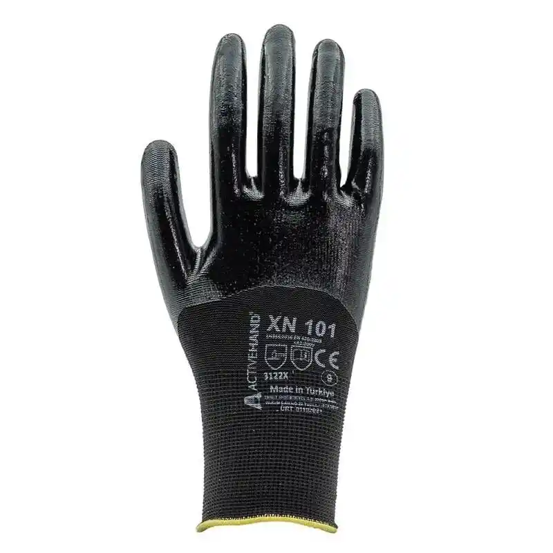 Activehand XN 101 3/4 Nitril Kaplı Genel Amaçlı İş Eldiveni No:8