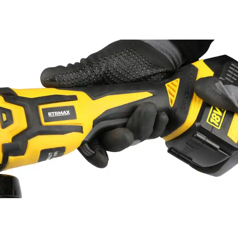 Rtrmax RTX2055B Solo Akülü Avuç Taşlama 115 mm