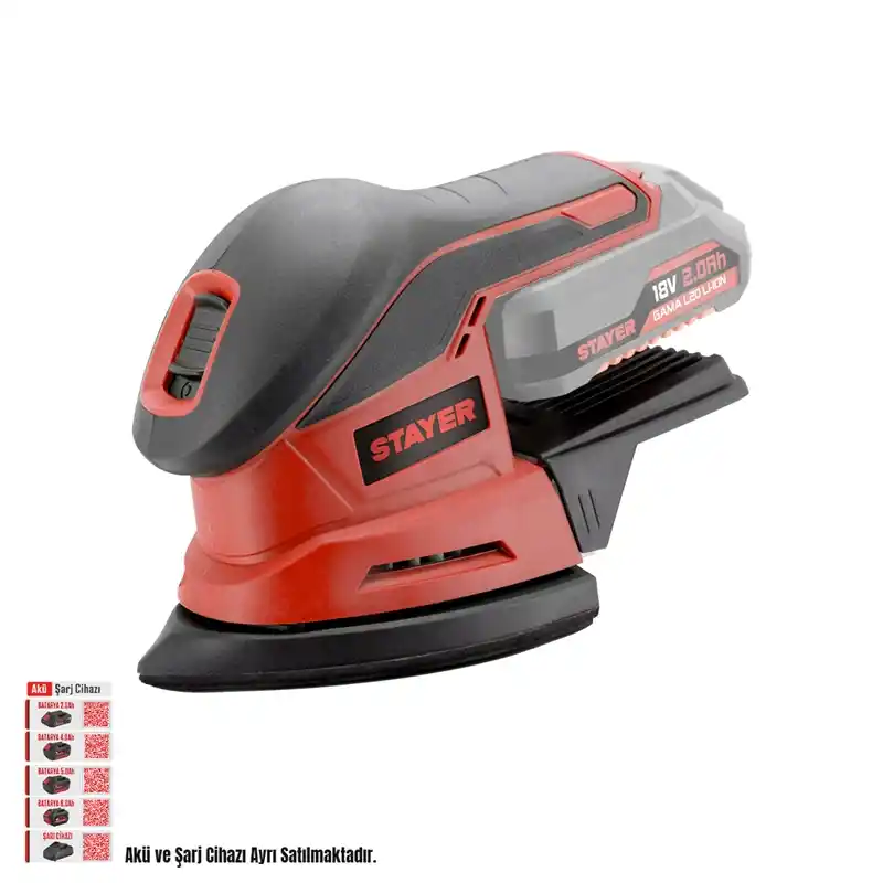 Stayer Delta L20 Solo Akülü Titreşimli Zımpara