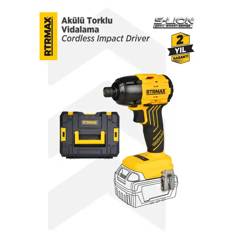 Rtrmax RTS5020B Solo Akülü Torklu Vidalama