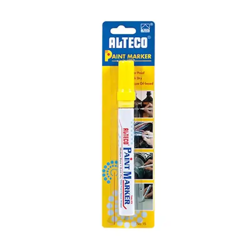 Alteco Sarı Renkli Paint Marker