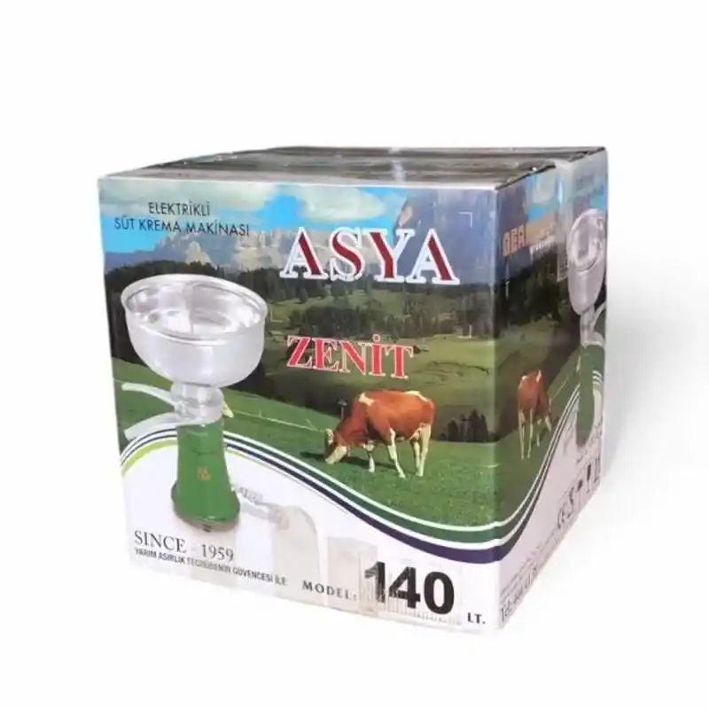 Asya Zenit DE-140 Süt Çekme Krema Yağ Kaymak Ayırma Makinesi