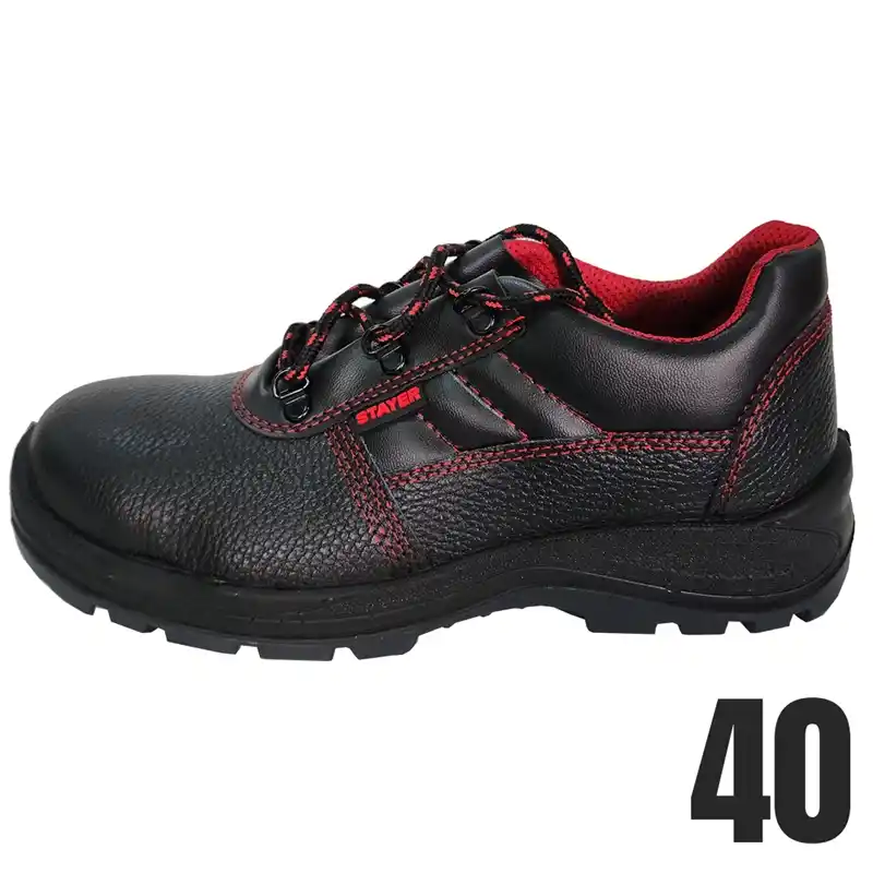 Stayer ZC2S3 Baskılı Deri Çelik Burun Çelik Arataban İş Ayakkabısı 40 Numara