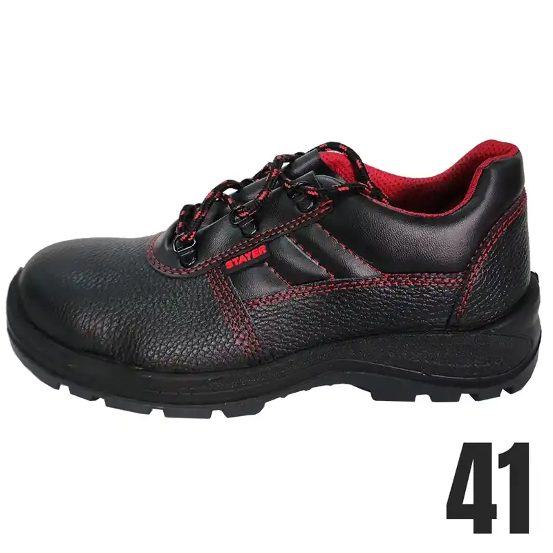 Stayer ZC2S3 Baskılı Deri Çelik Burun Çelik Arataban İş Ayakkabısı 41 Numara