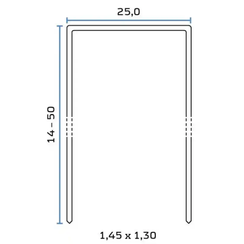 Bea 140/25 25mm Döşeme Zımba Teli