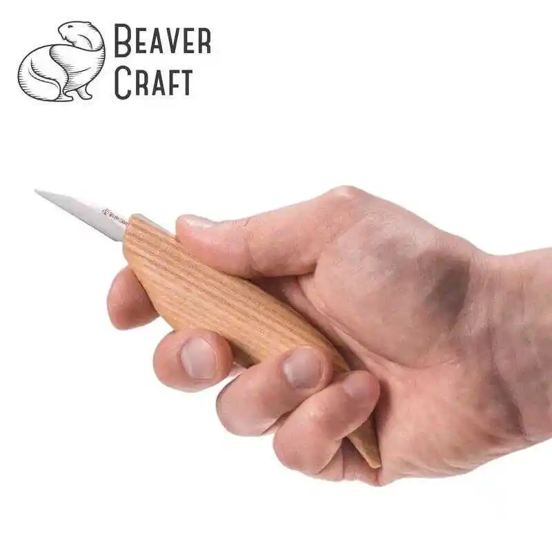 BeaverCraft C15 İnce Detay Ahşap Oyma Bıçağı