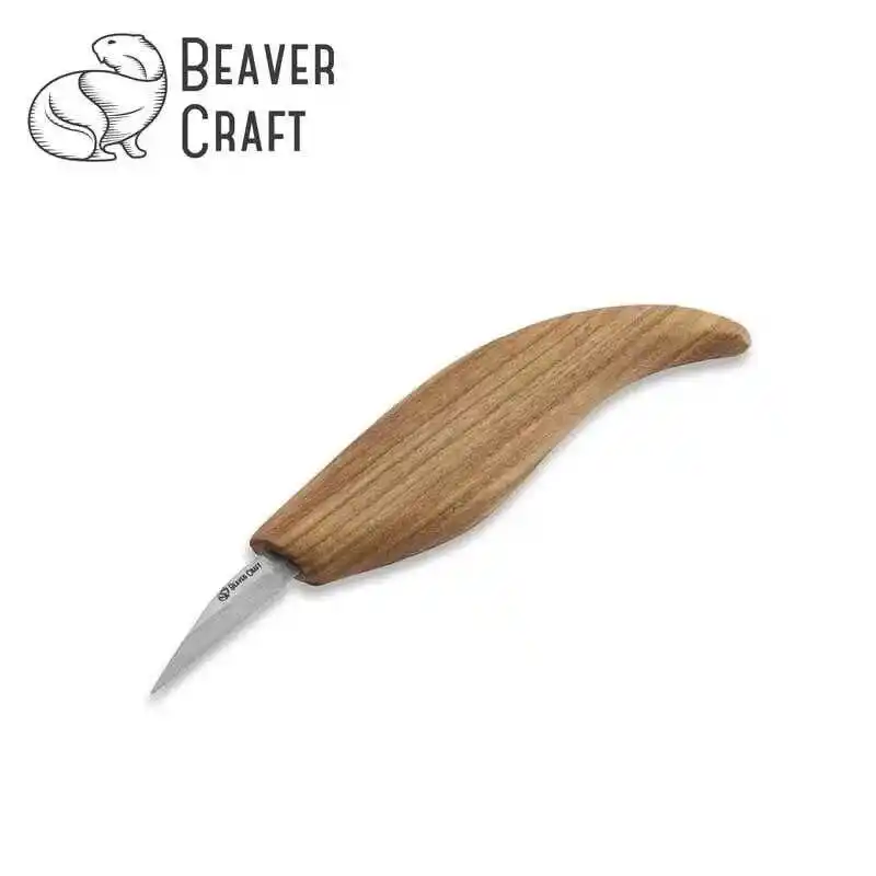 BeaverCraft C15 İnce Detay Ahşap Oyma Bıçağı
