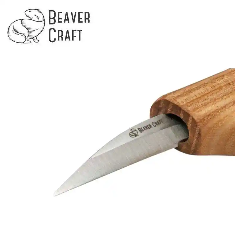 BeaverCraft C15 İnce Detay Ahşap Oyma Bıçağı