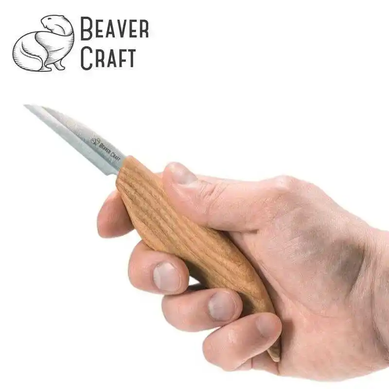 BeaverCraft C16 Büyük Yontma Ahşap Oyma Bıçağı