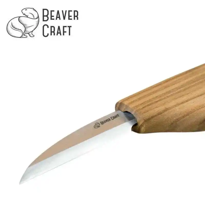 BeaverCraft C16 Büyük Yontma Ahşap Oyma Bıçağı