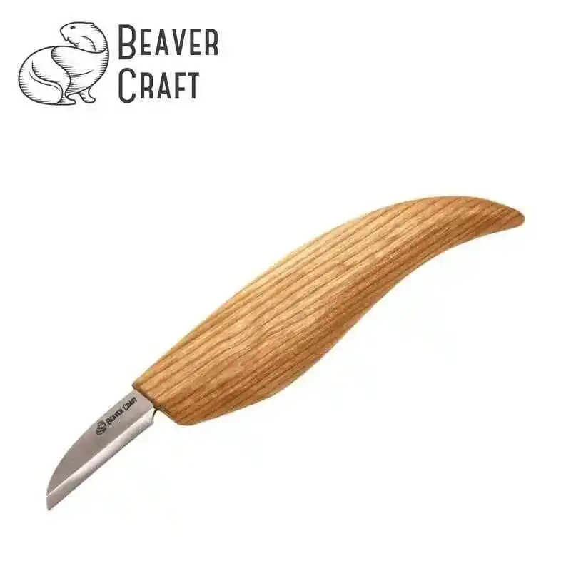 BeaverCraft C2 Düz Ağız Ahşap Oyma Bıçağı