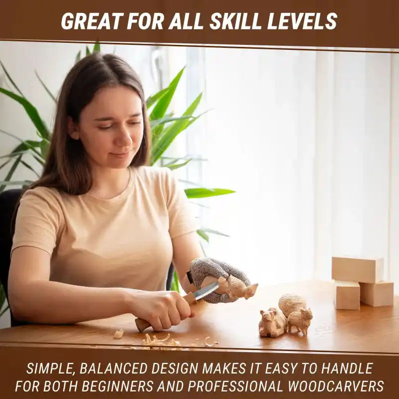 BeaverCraft C4 Uzun Sloyd Ahşap Oyma Bıçağı