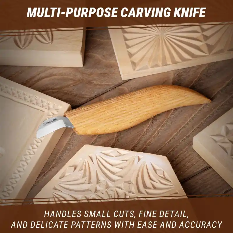 BeaverCraft C6 Chip Carving Çip Oyma Bıçağı