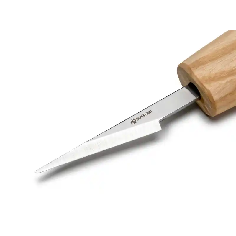 BeaverCraft C7 İnce Detay Ahşap Oyma Bıçağı