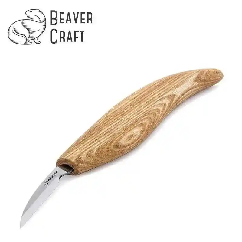 BeaverCraft C8 Küçük Yontma Ahşap Oyma Bıçağı