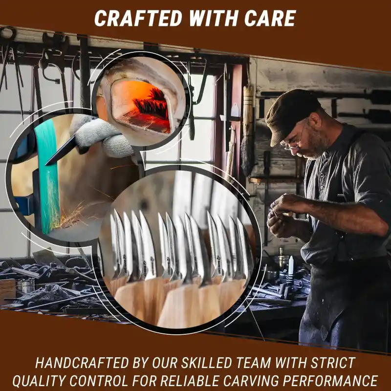 BeaverCraft C8 Küçük Yontma Ahşap Oyma Bıçağı