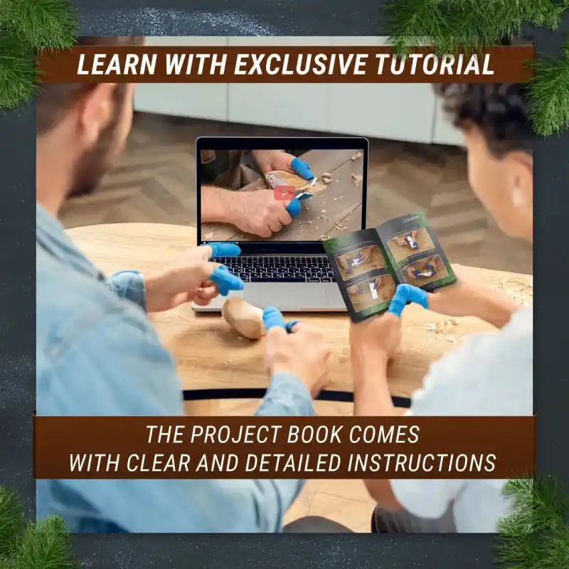 BeaverCraft DIY01 Ahşap Kuş Figürü Oyma Hobi Seti