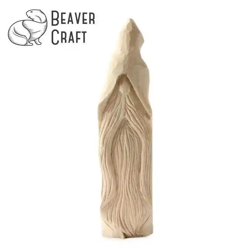 BeaverCraft DIY03 Ahşap Sihirbaz Figürü Oyma Hobi Seti