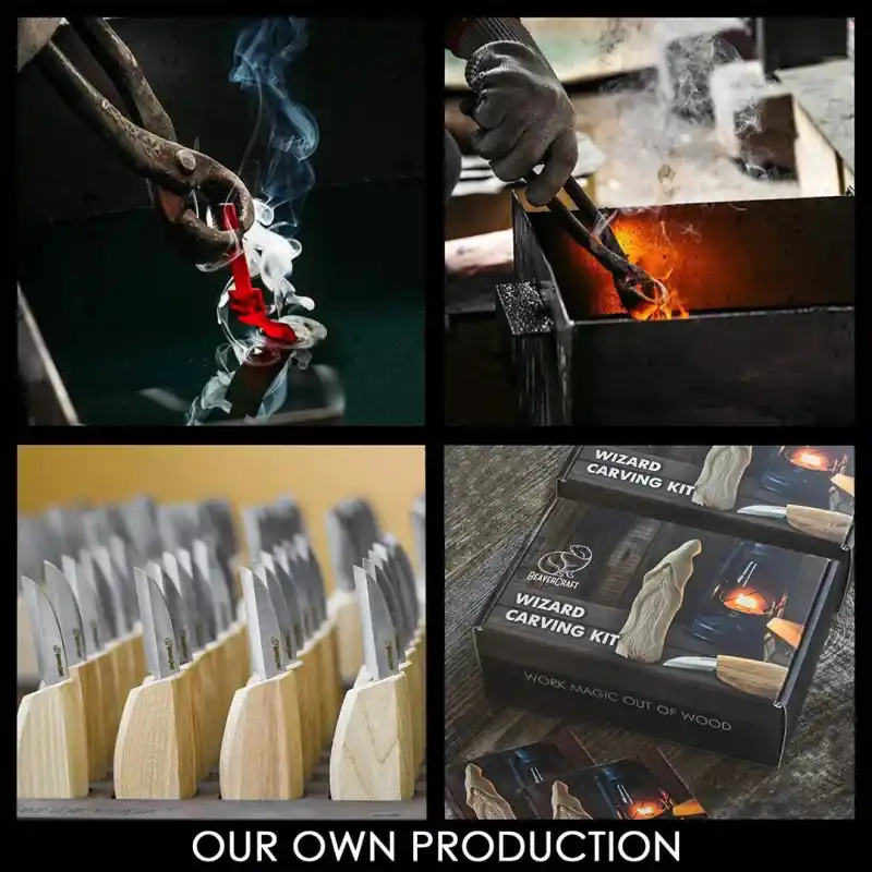 BeaverCraft DIY03 Ahşap Sihirbaz Figürü Oyma Hobi Seti