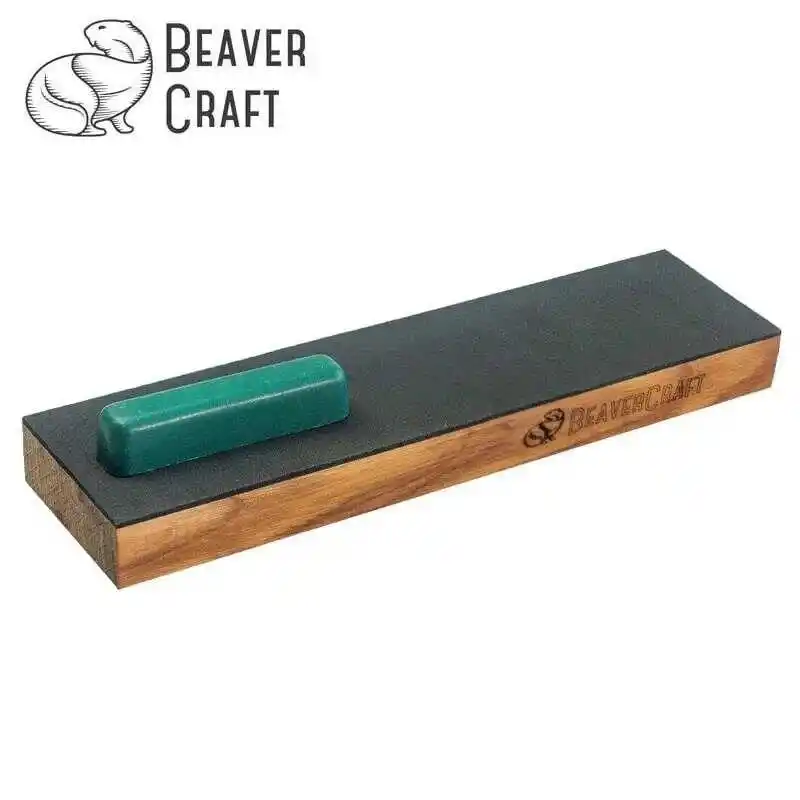 BeaverCraft LS4CP1 Bileme ve Kılağı Alma Kılavuzu ve Parlatma Macunu Seti 2 Parça