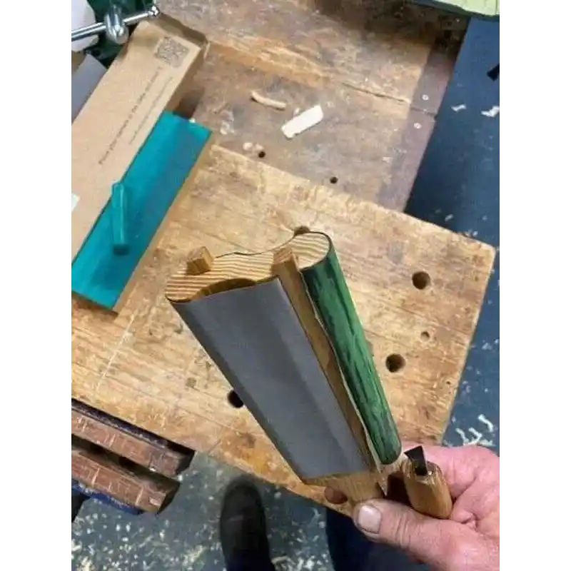 BeaverCraft LS5P1 Kanca Bıçaklar ve Bükülmüş Iskarpelalar için Bileme ve Kılağı Alma Kılavuzu Seti 4 Parça