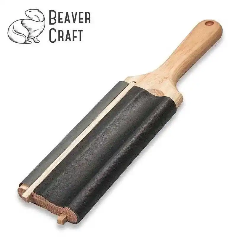 BeaverCraft LS5P1 Kanca Bıçaklar ve Bükülmüş Iskarpelalar için Bileme ve Kılağı Alma Kılavuzu Seti 4 Parça