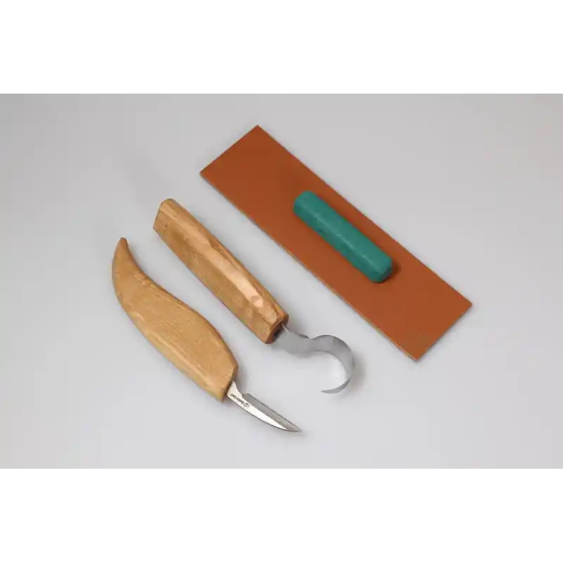 BeaverCraft S02 Ahşap Kuksa Kaşık Oyma Bıçağı Seti 4 Parça