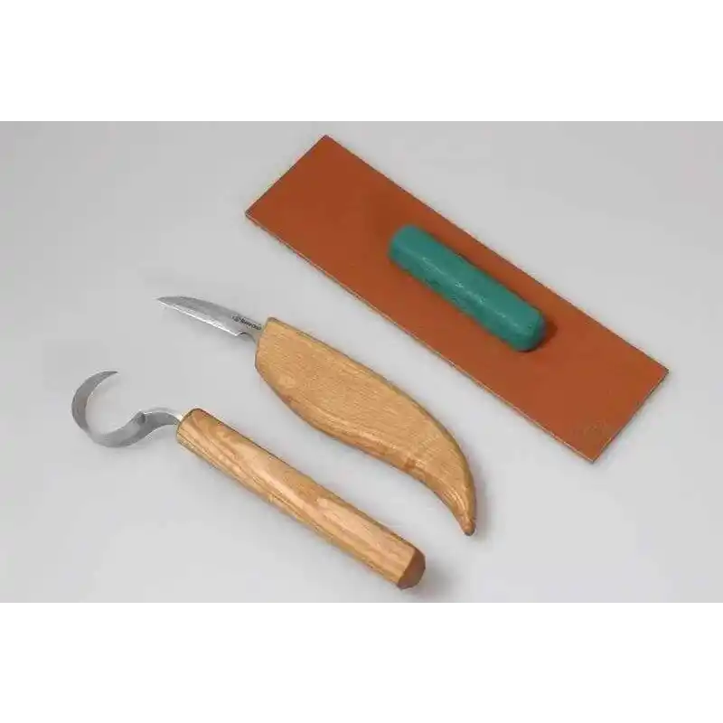 BeaverCraft S02 Ahşap Kuksa Kaşık Oyma Bıçağı Seti 4 Parça