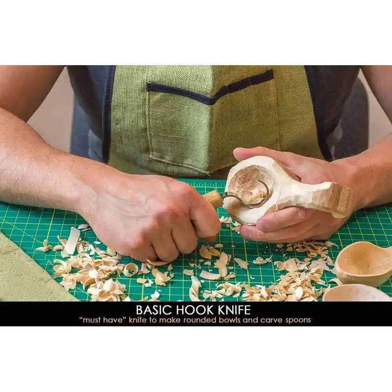 BeaverCraft S13 Ahşap Kuksa Kaşık Oyma Bıçağı Seti 6 Parça