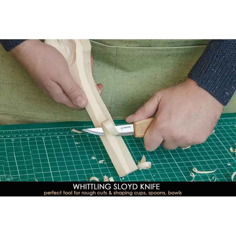 BeaverCraft S13 Ahşap Kuksa Kaşık Oyma Bıçağı Seti 6 Parça