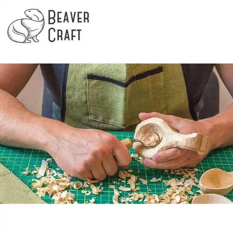 BeaverCraft S17 Ahşap Oyma Bıçağı Seti 6 Parça