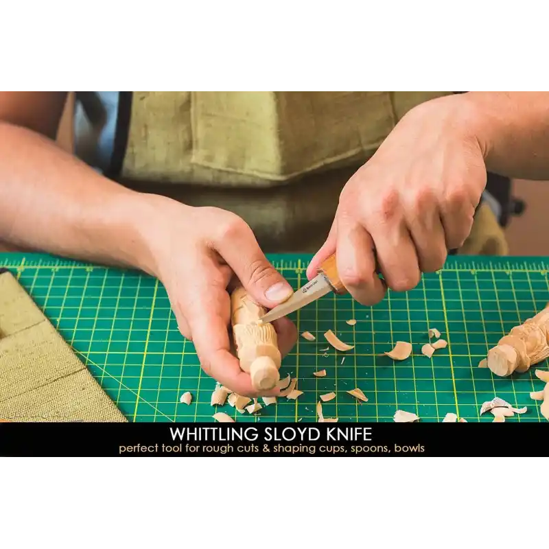 BeaverCraft S17 Ahşap Oyma Bıçağı Seti 6 Parça