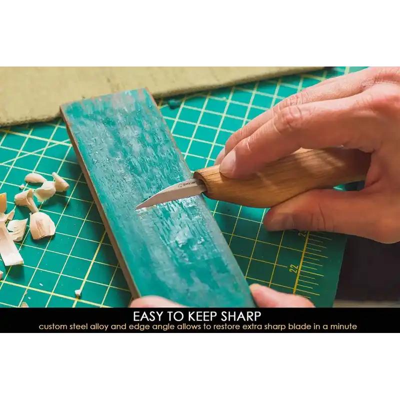 BeaverCraft S17 Ahşap Oyma Bıçağı Seti 6 Parça