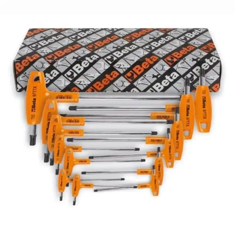 Beta 000970791 37TTX/S6 6 Parça T Saplı Torx Alyan Seti