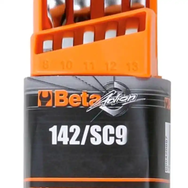 Beta 001420088 142/SC9E 9 Parça Cırcırlı Kombine Anahtar Takımı