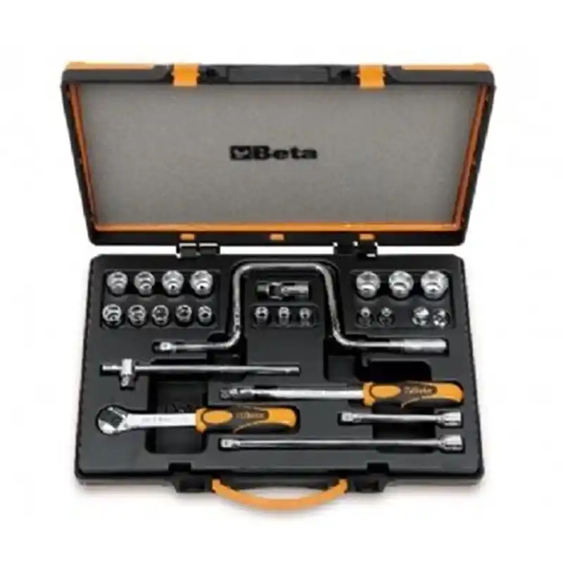 Beta 009100938 910A/C17 Altı Köşe 17 Parça Lokma Takımı