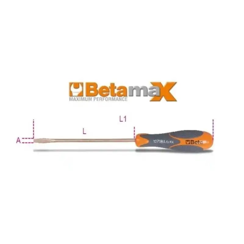 Beta 012720801 1270BA 8x200mm Kıvılcım Phillips Çıkarmaz Tornavida