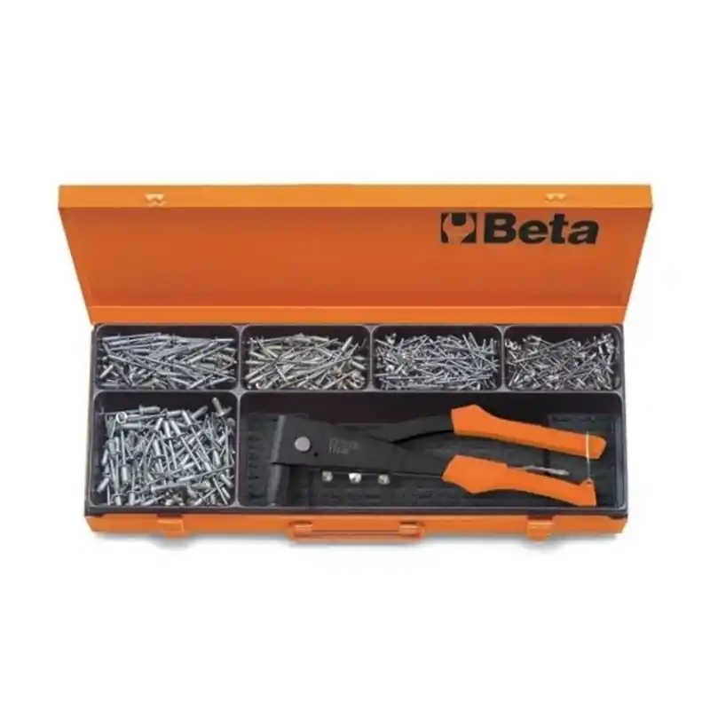 Beta 017410025 1741B/C5 1741 Perçin Tabancası için Alüminyum Perçin Seti