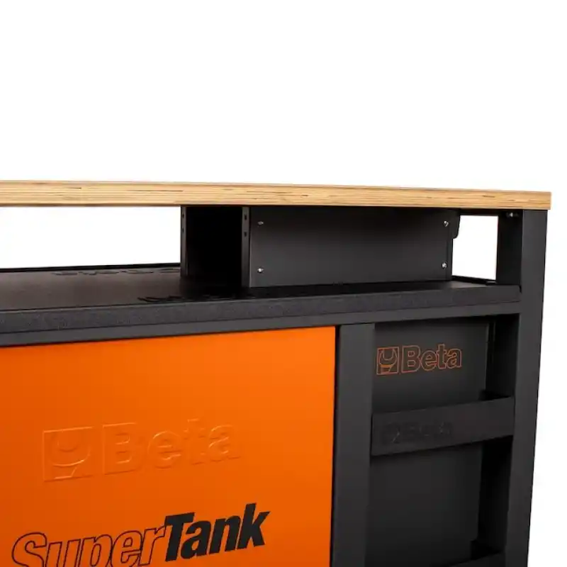Beta 028003001 Ahşap Tezgahlı ve 10 Çekmeceli SuperTank Çalışma Tezgahı