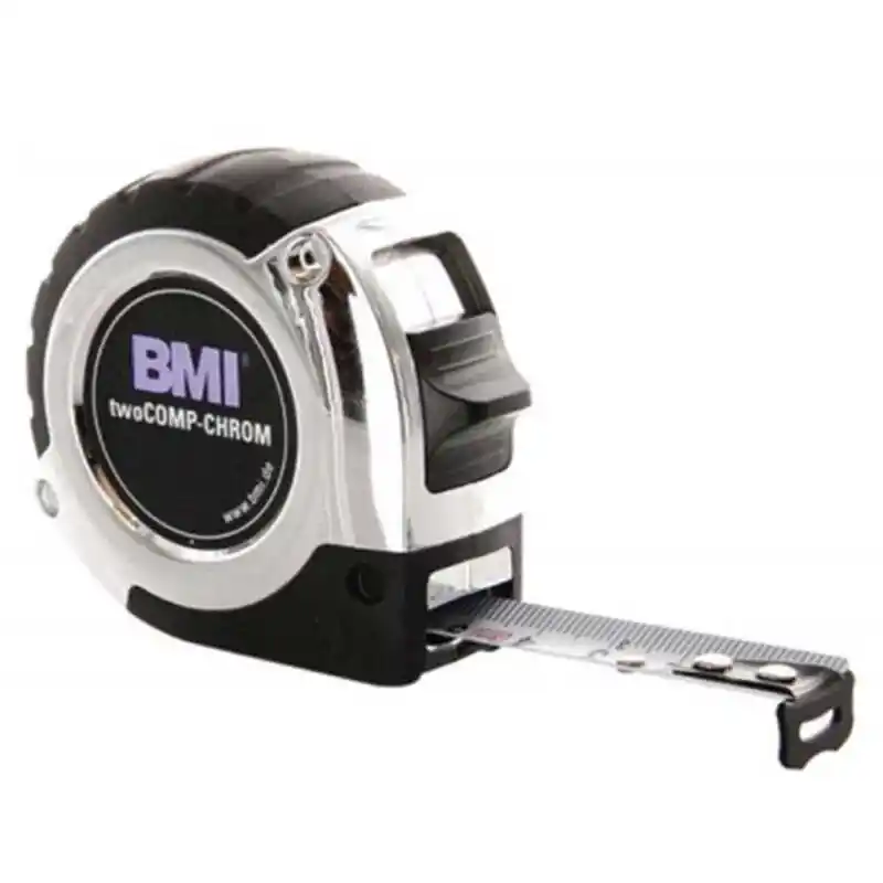 BMI 475541/25 Two Comp 5x25mm Chrom Şerit Metre