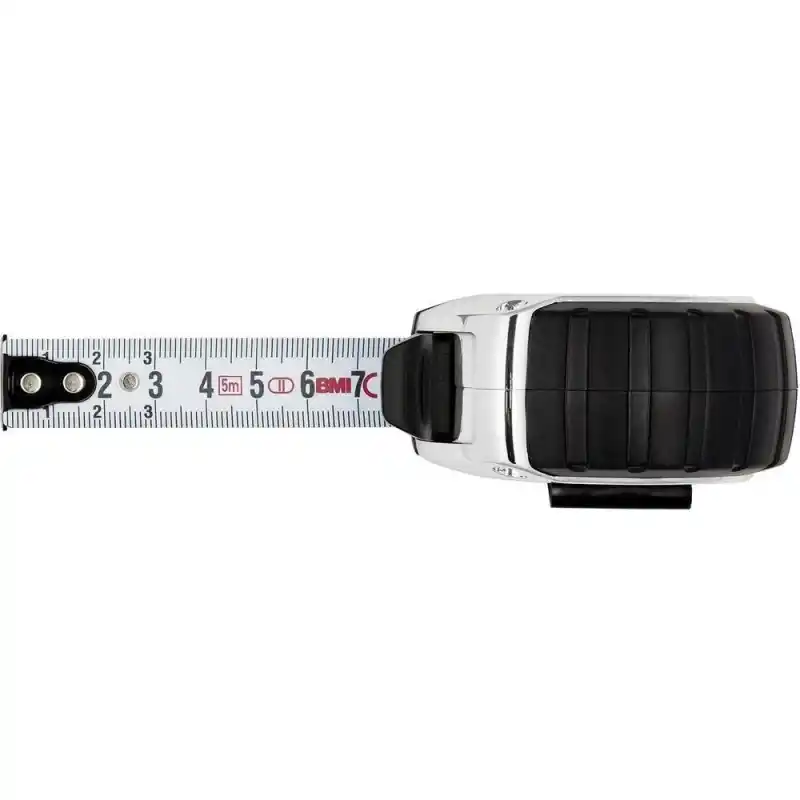 BMI 475541 Two Comp Krom Çelik Şerit Metre 5mx19mm