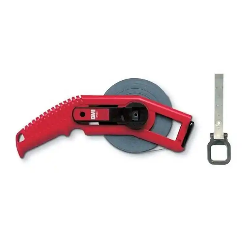 Bmi 509 Tip 20 Mt Saplı Şakülsüz Paslanmaz Çelik Metre