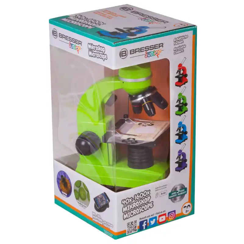 Bresser Junior Biolux SEL 40–1600x Microscope
